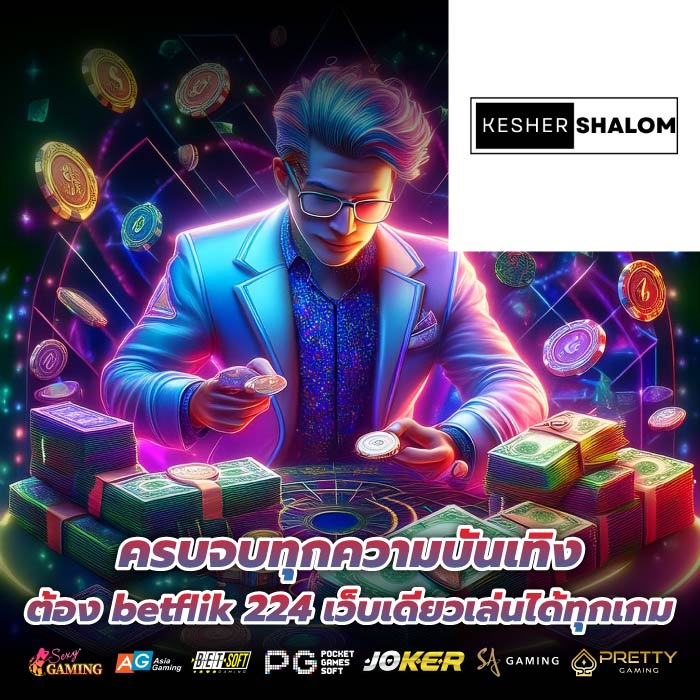 ครบจบทุกความบันเทิง ต้อง betflik 224 เว็บเดียวเล่นได้ทุกเกม